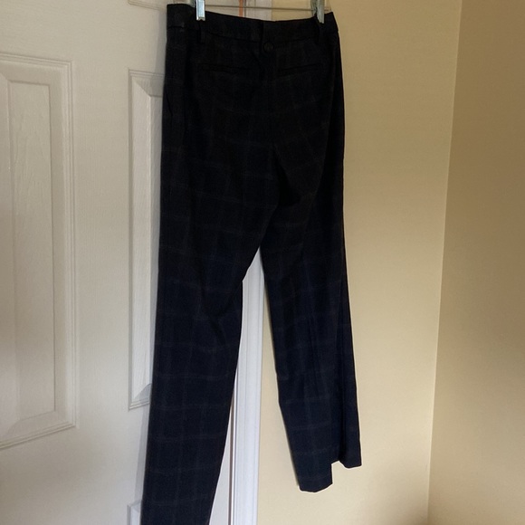 Talbots windowpane wool/Blend pants - Picture 3 of 7